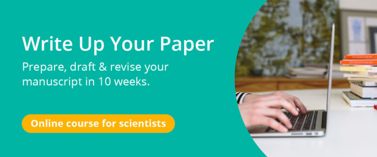 Write Up Your Paper Writing Scientist